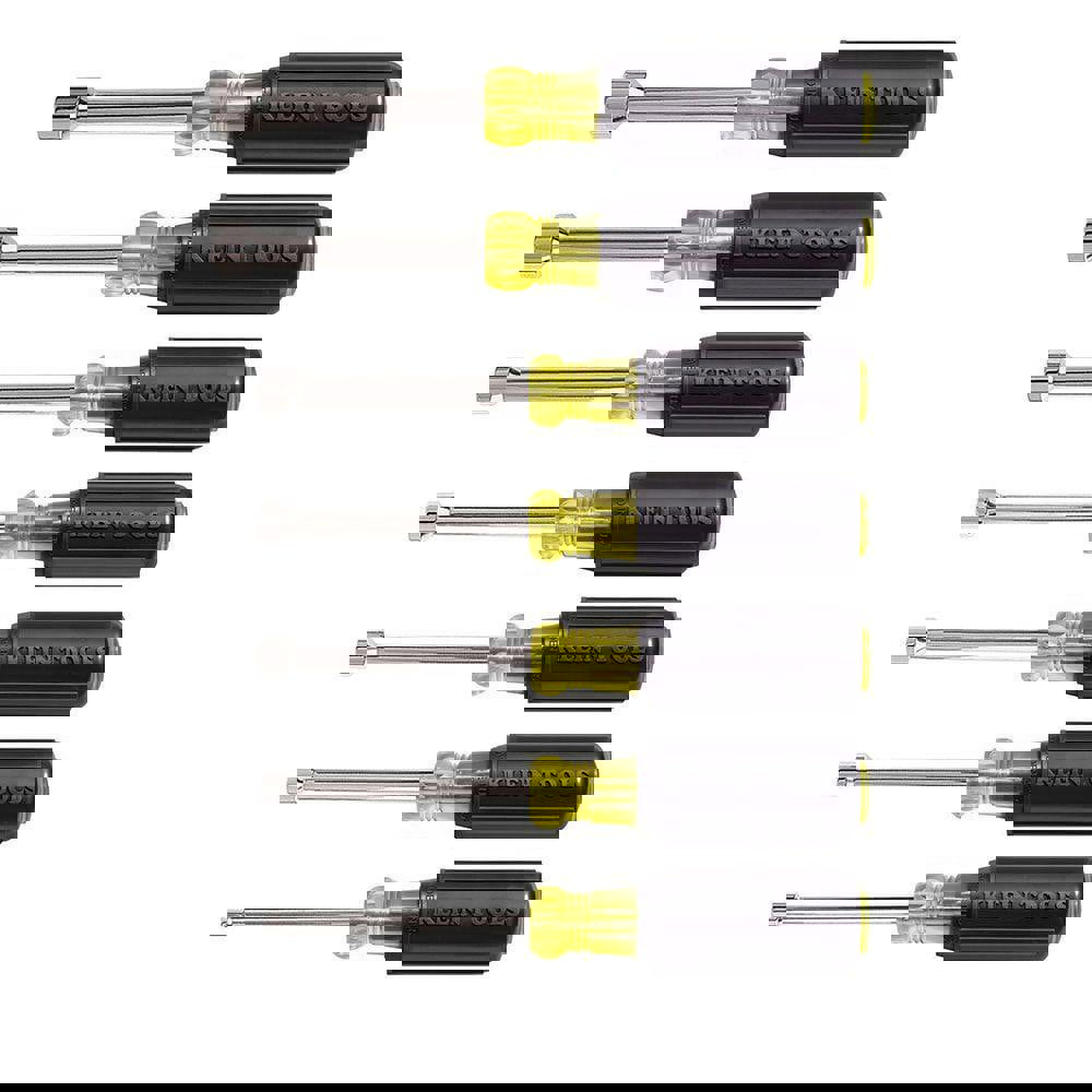 Nut Driver Set: 7 Pc, 3/16 to 1/2